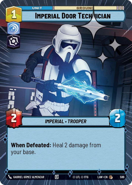 Imperial Door Technician (Hyperspace Foil) [LAW - 599]