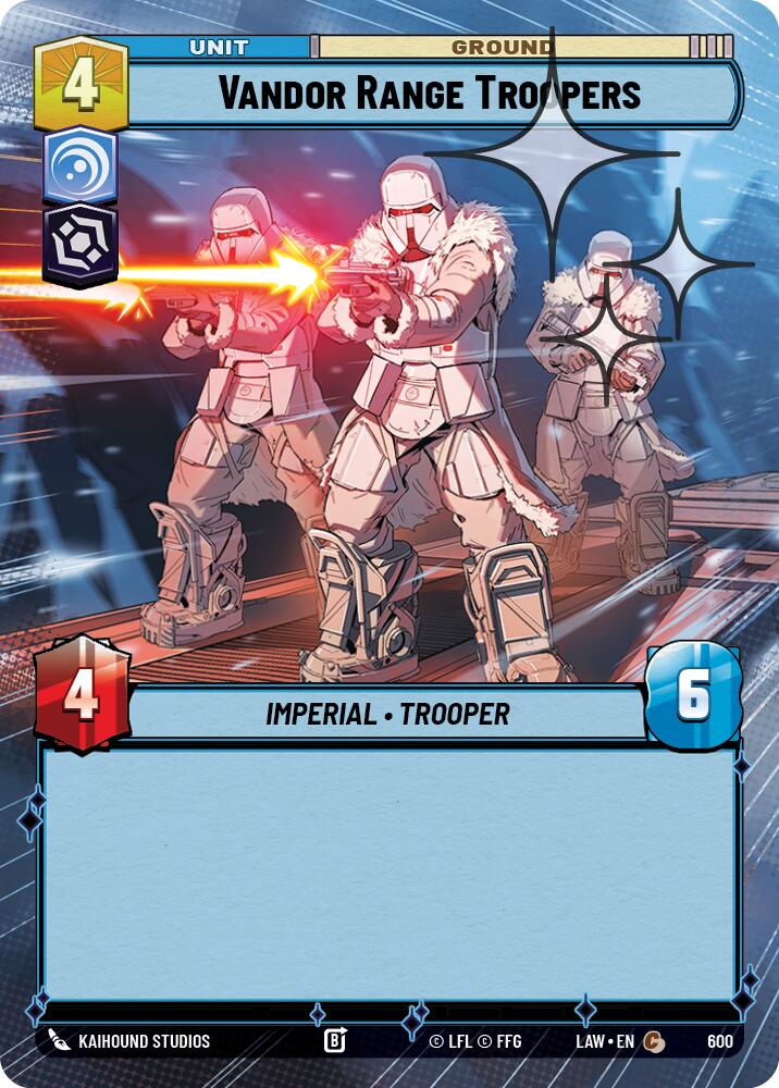 Vandor Range Troopers (Hyperspace Foil) [LAW - 600]
