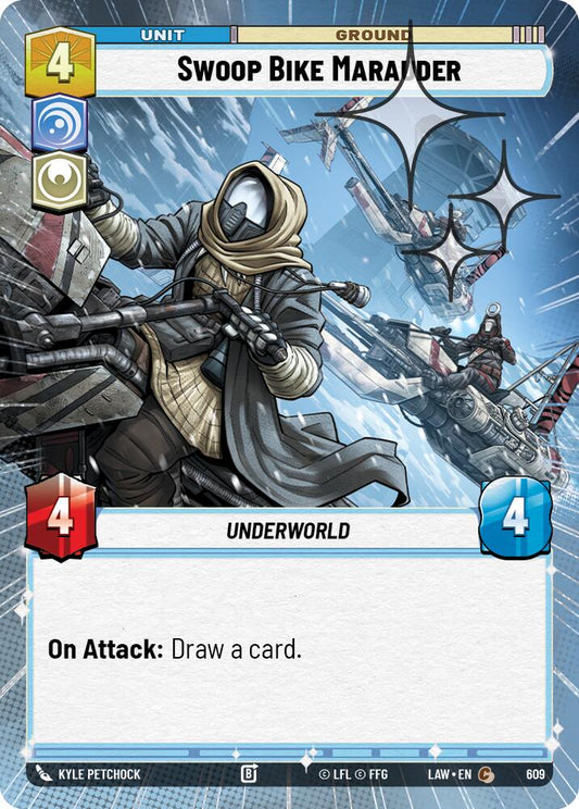 Swoop Bike Marauder (Hyperspace Foil) [LAW - 609]