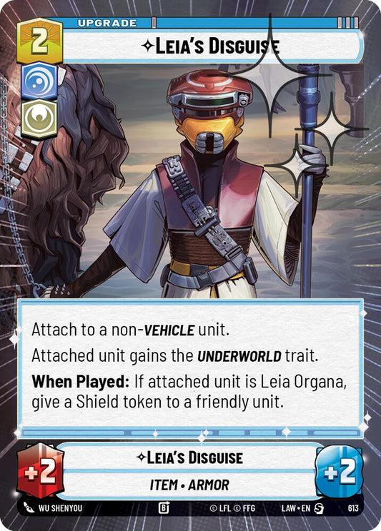 Leia's Disguise (Hyperspace Foil) [LAW - 613]