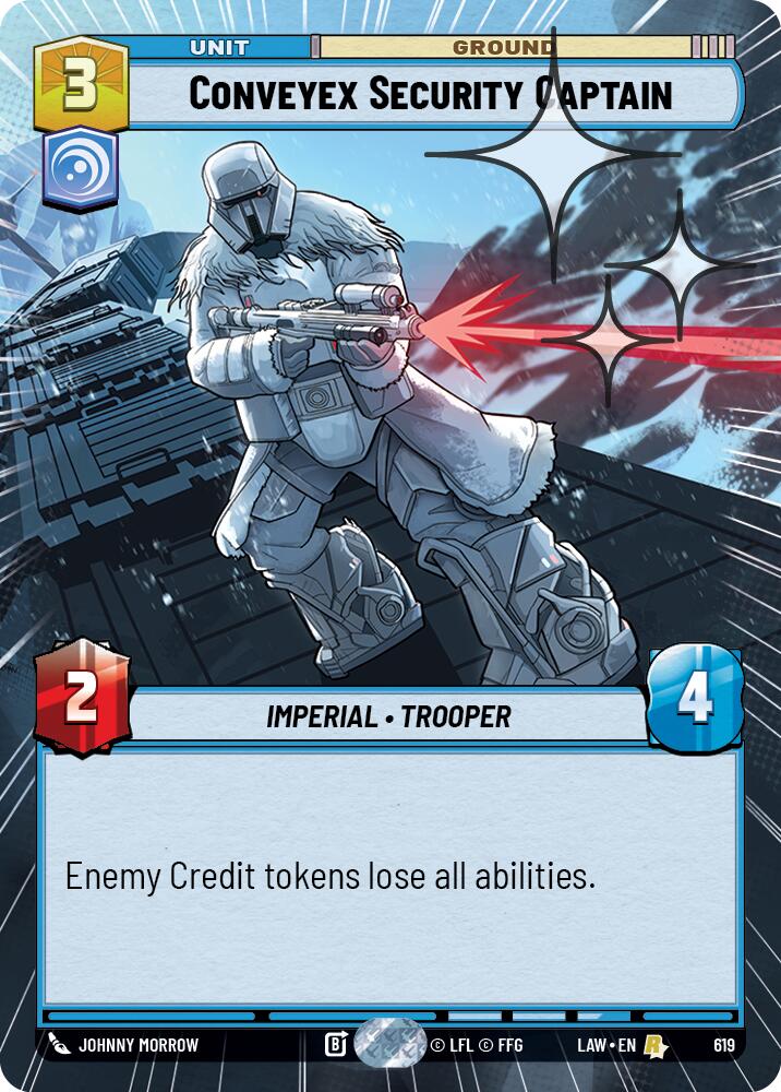 Conveyex Security Captain (Hyperspace Foil) [LAW - 619]