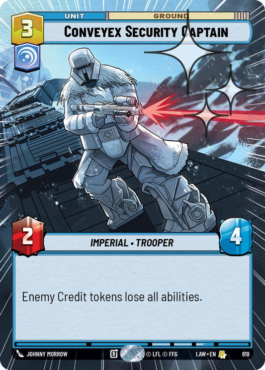 Conveyex Security Captain (Hyperspace Foil) [LAW - 619]