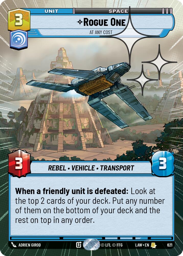 Rogue One - At Any Cost (Hyperspace Foil) [LAW - 621]