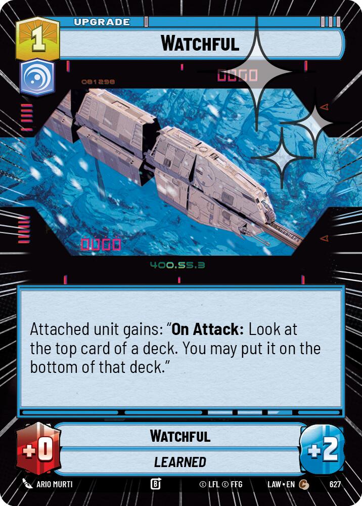 Watchful (Hyperspace Foil) [LAW - 627]