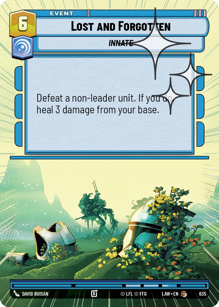 Lost and Forgotten (Hyperspace Foil) [LAW - 635]