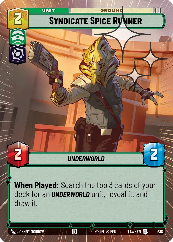 Syndicate Spice Runner (Hyperspace Foil) [LAW - 638]