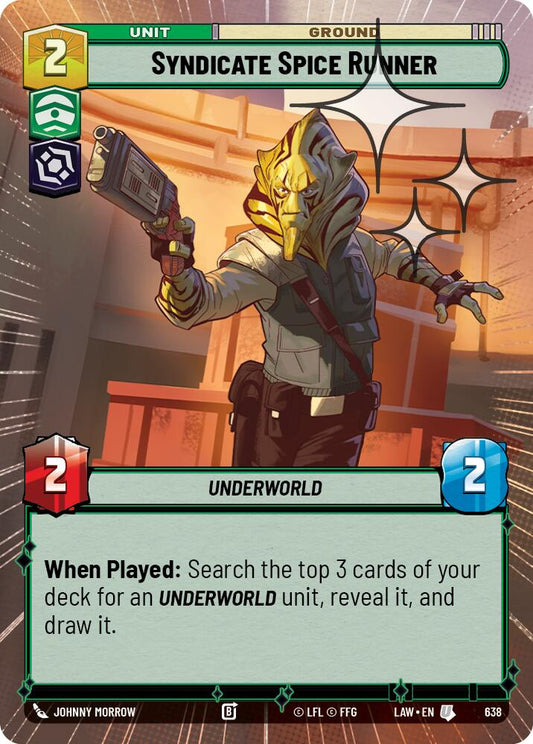 Syndicate Spice Runner (Hyperspace Foil) [LAW - 638]