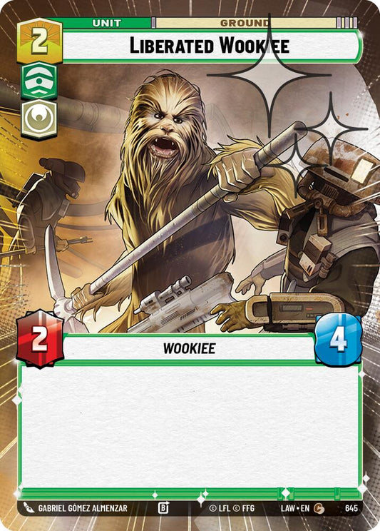Liberated Wookie (Hyperspace Foil) [LAW - 645]