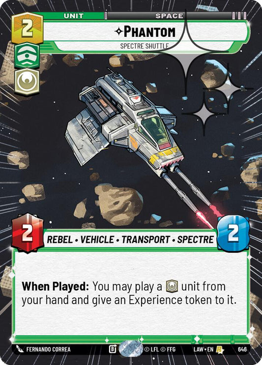 Phantom - Spectre Shuttle (Hyperspace Foil) [LAW - 646]