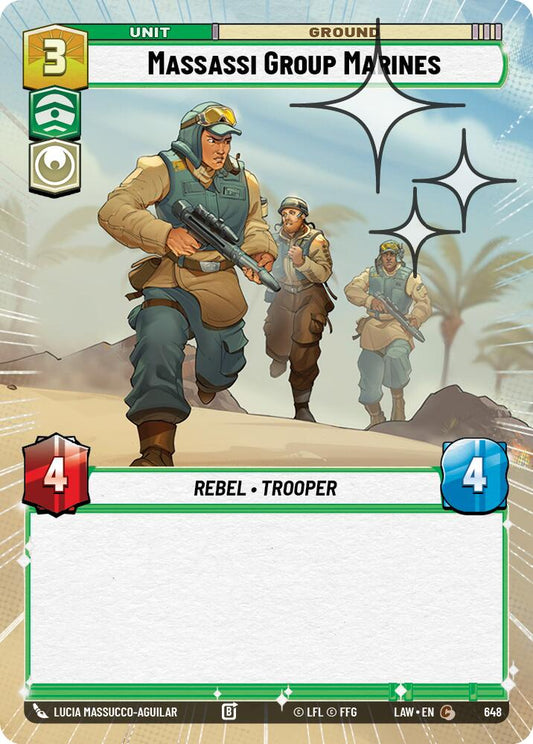 Massassi Group Marines (Hyperspace Foil) [LAW - 648]