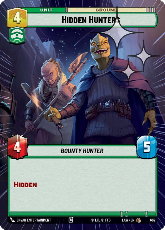 Hidden Hunters (Hyperspace Foil) [LAW - 662]