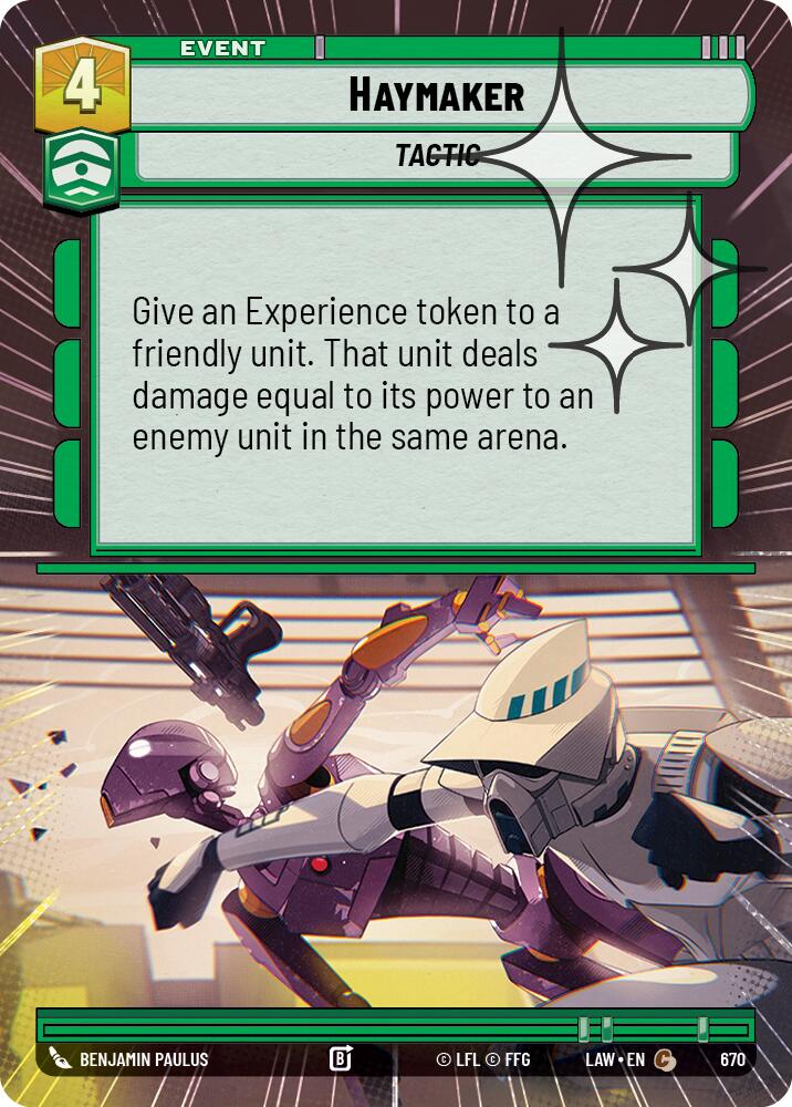 Haymaker (Hyperspace Foil) [LAW - 670]