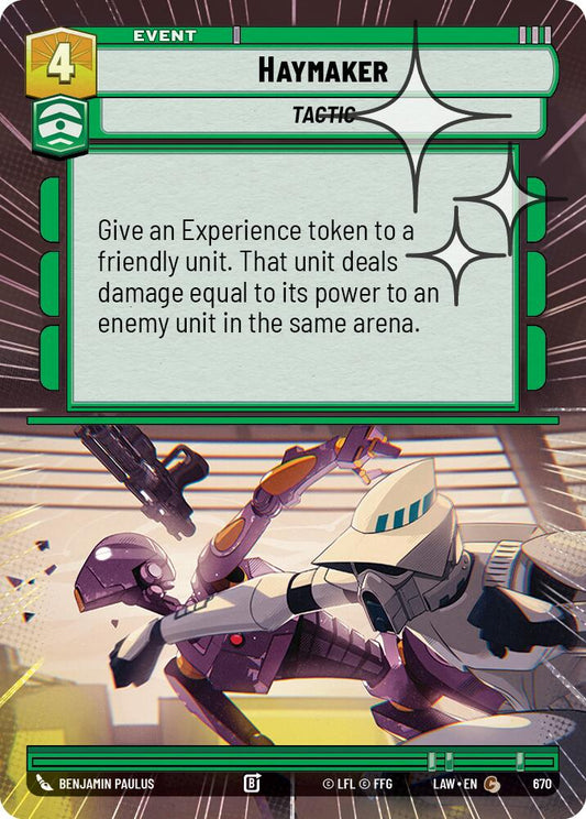 Haymaker (Hyperspace Foil) [LAW - 670]