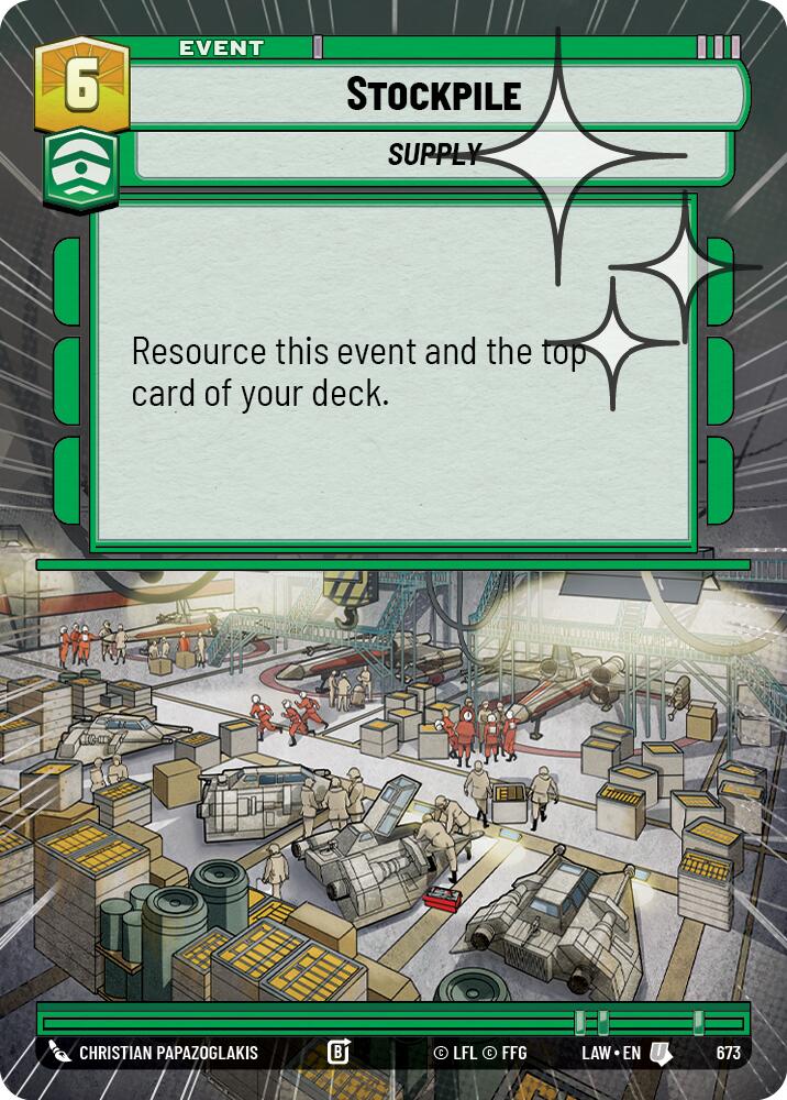 Stockpile (Hyperspace Foil) [LAW - 673]