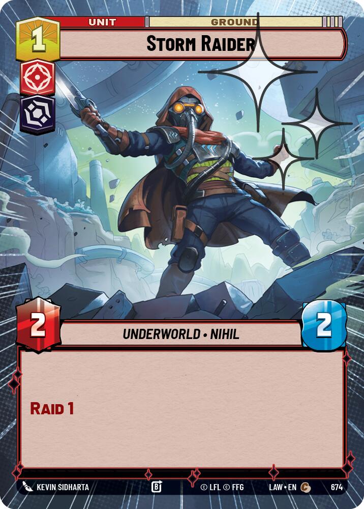 Storm Raider (Hyperspace Foil) [LAW - 674]