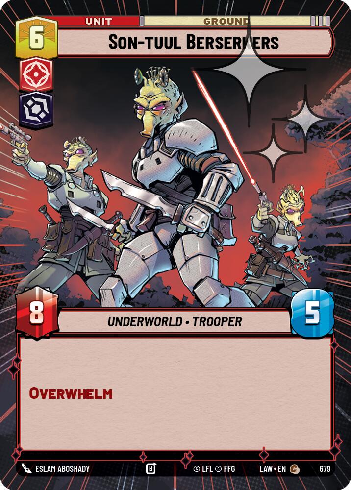 Son-tuul Berserkers (Hyperspace Foil) [LAW - 679]