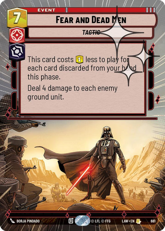 Fear and Dead Men (Hyperspace Foil) [LAW - 681]