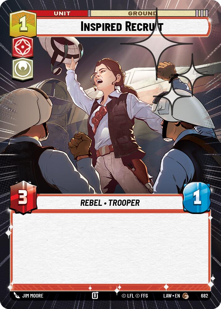 Inspired Recruit (Hyperspace Foil) [LAW - 682]