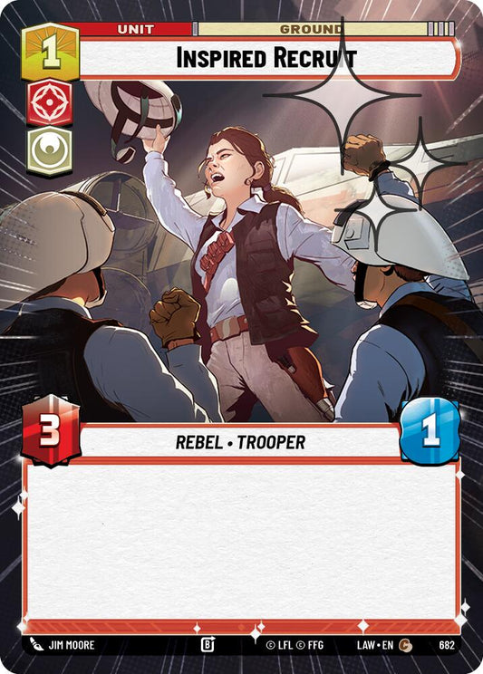 Inspired Recruit (Hyperspace Foil) [LAW - 682]