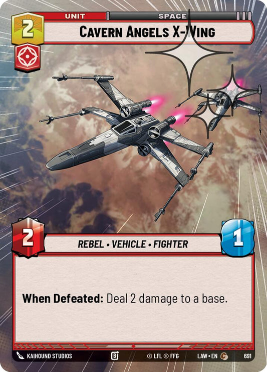 Cavern Angels X-Wing (Hyperspace Foil) [LAW - 691]