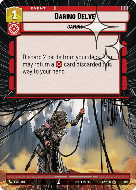 Daring Delve (Hyperspace Foil) [LAW - 705]