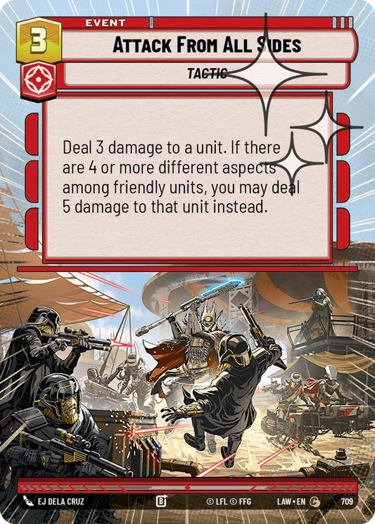 Attack From All Sides (Hyperspace Foil) [LAW - 709]