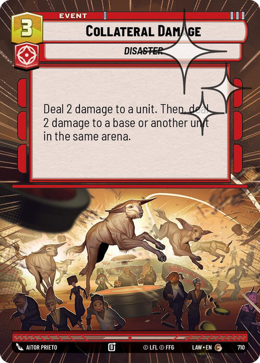 Collateral Damage (Hyperspace Foil) [LAW - 710]