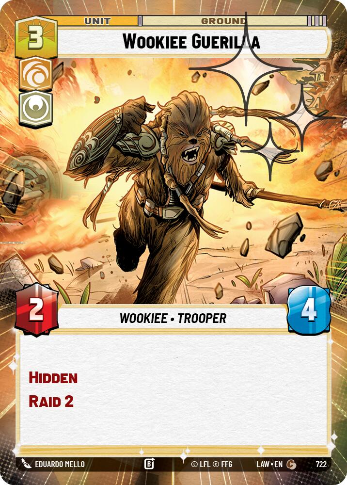 Wookiee Guerilla (Hyperspace Foil) [LAW - 722]