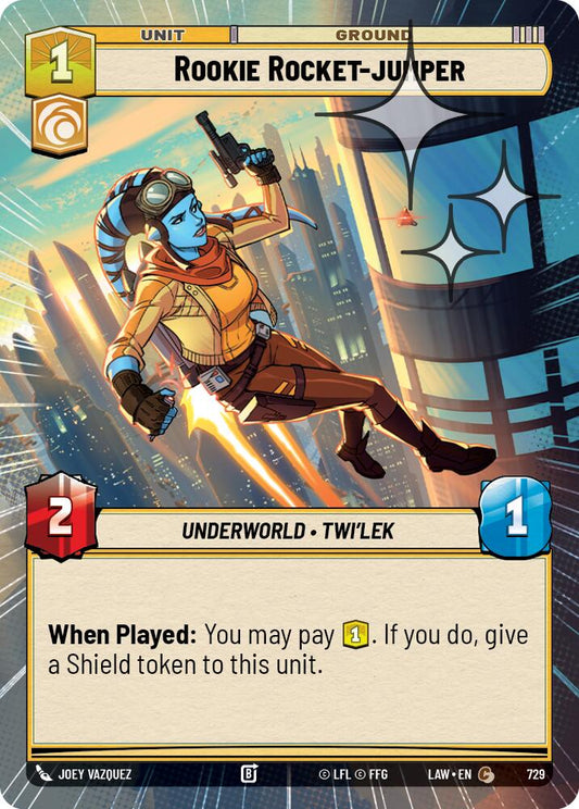 Rookie Rocket-jumper (Hyperspace Foil) [LAW - 729]