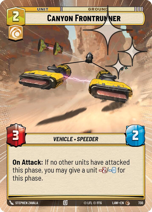 Canyon Frontrunner (Hyperspace Foil) [LAW - 730]