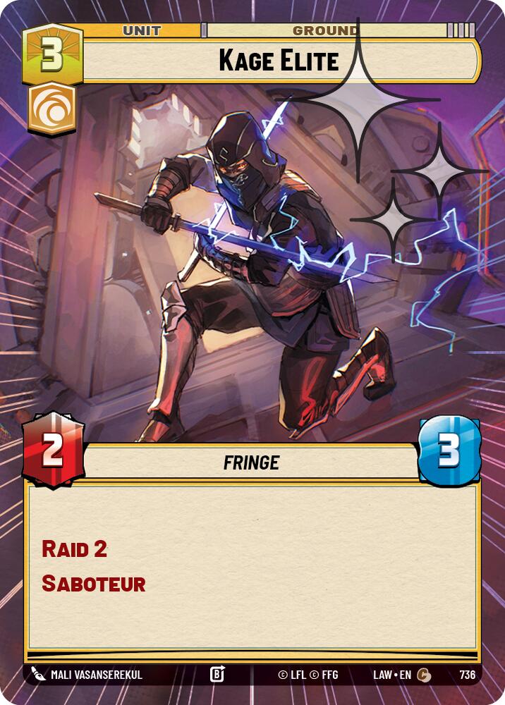 Kage Elite (Hyperspace Foil) [LAW - 736]