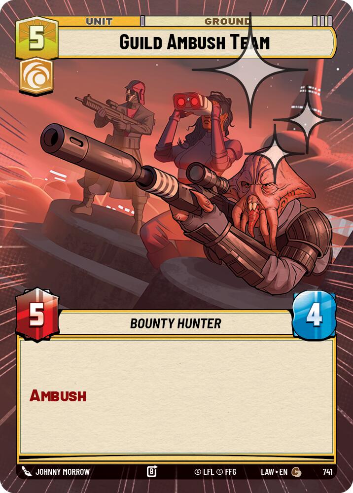Guild Ambush Team (Hyperspace Foil) [LAW - 741]
