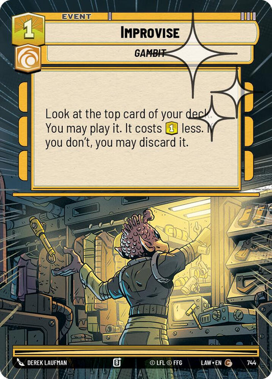 Improvise (Hyperspace Foil) [LAW - 744]