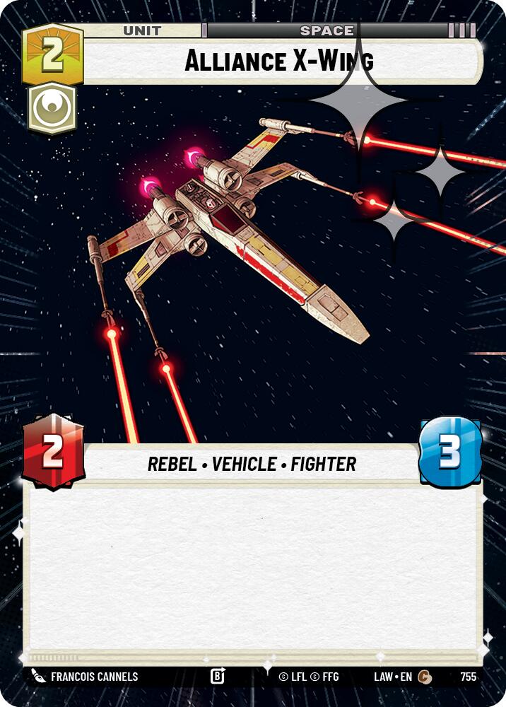 Alliance X-Wing (Hyperspace Foil) [LAW - 755]
