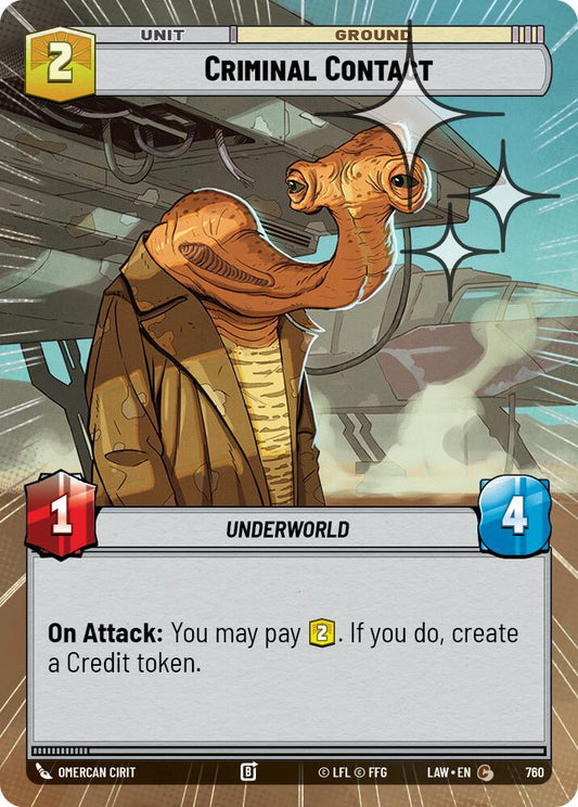 Criminal Contact (Hyperspace Foil) [LAW - 760]