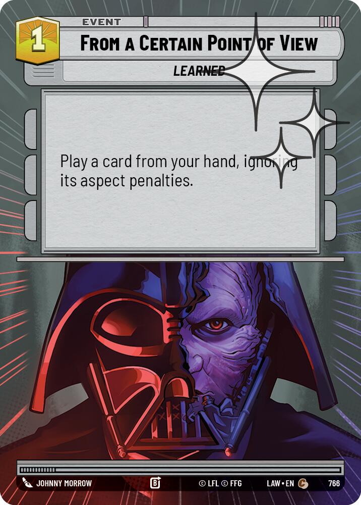 From a Certain Point of View (Hyperspace Foil) [LAW - 766]
