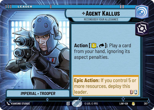 Agent Kallus - Reconsider Your Allegiance (Hyperspace) [LAW - 267]