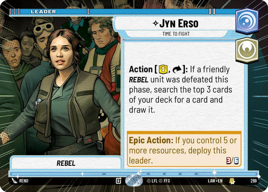 Jyn Erso - Time to Fight (Hyperspace) [LAW - 269]