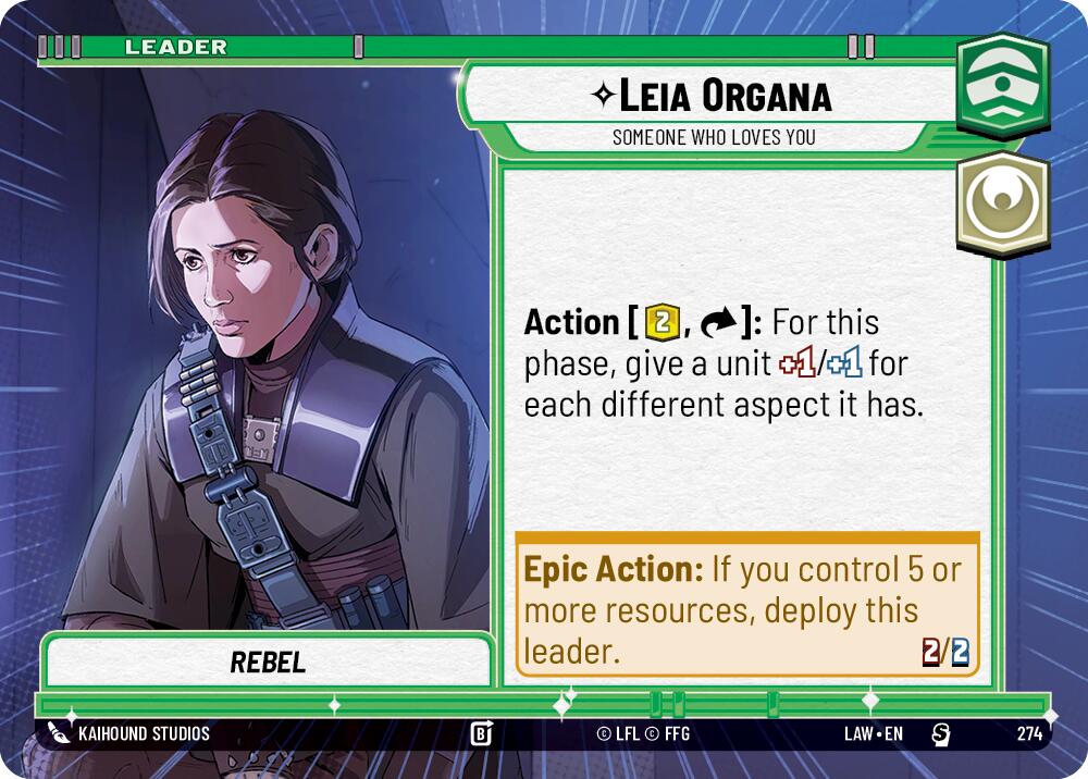 Leia Organa - Someone Who Loves You (Hyperspace) [LAW - 274]