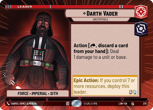 Darth Vader - Unstoppable (Hyperspace) [LAW - 275]
