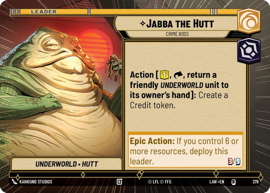 Jabba the Hutt - Crime Boss (Hyperspace) [LAW - 279]