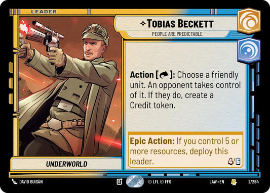 Tobias Beckett - People are Predictable [LAW - 2/264]