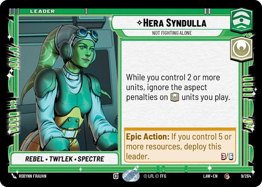 Hera Syndulla - Not Fighting Alone [LAW - 9/264]