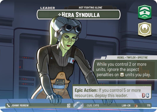 Hera Syndulla - Not Fighting Alone (Showcase) [LAW - 775]