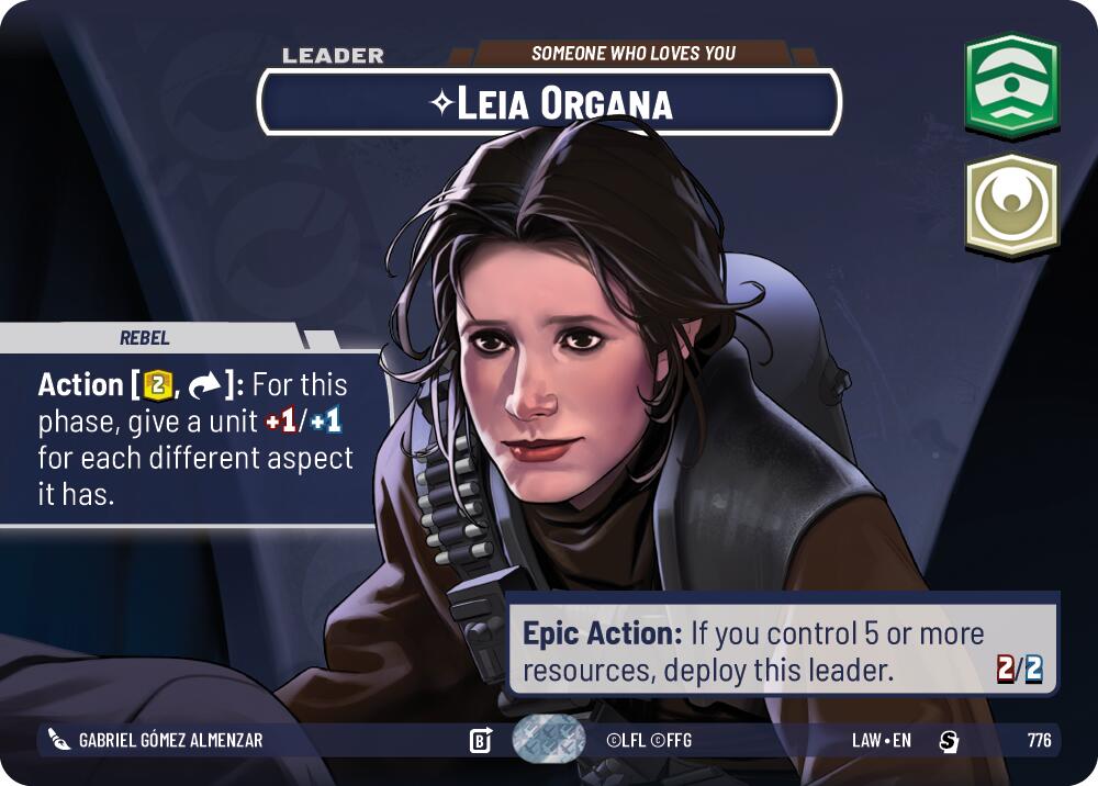 Leia Organa - Someone Who Loves You (Showcase) [LAW - 776]