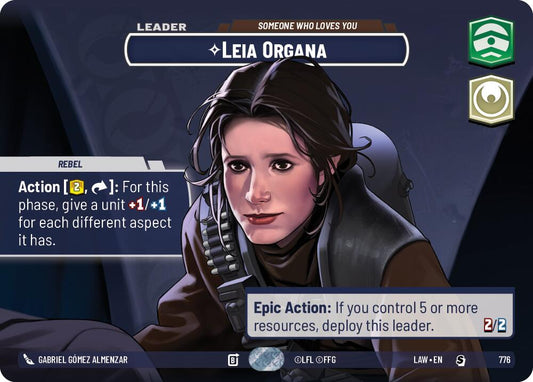 Leia Organa - Someone Who Loves You (Showcase) [LAW - 776]