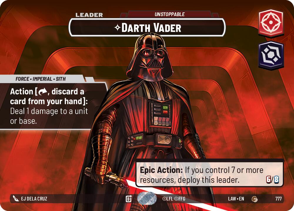 Darth Vader - Unstoppable (Showcase) [LAW - 777]