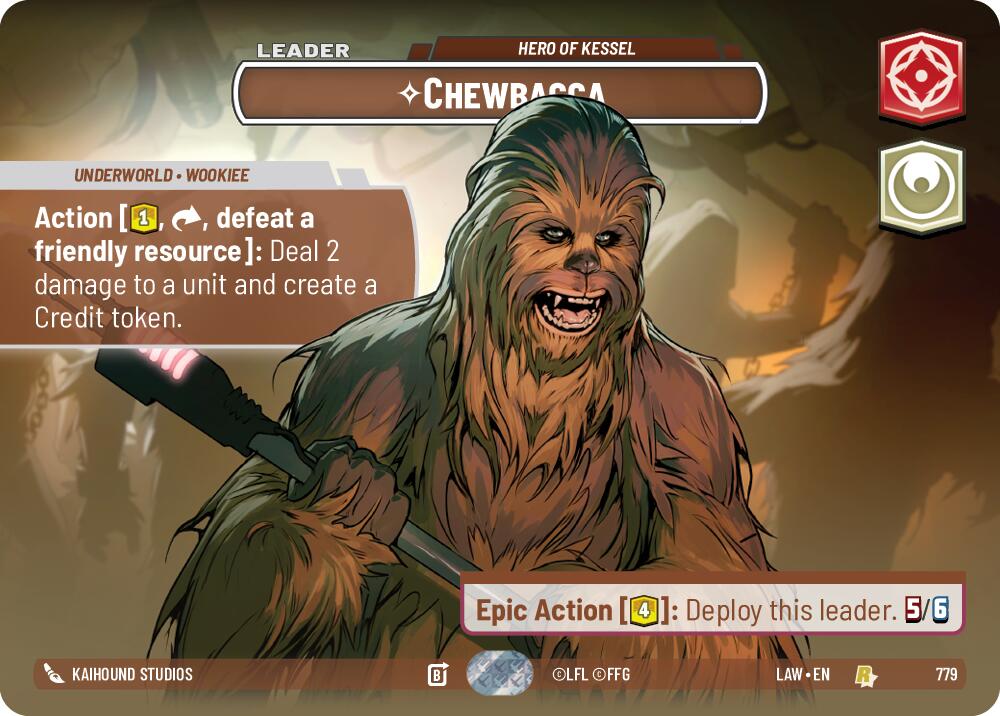 Chewbacca - Hero of Kessel (Showcase) [LAW - 779]