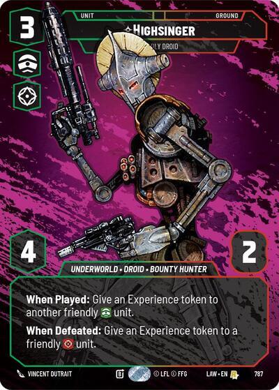 Highsinger - Deadly Droid (Prestige) [LAW - 787]