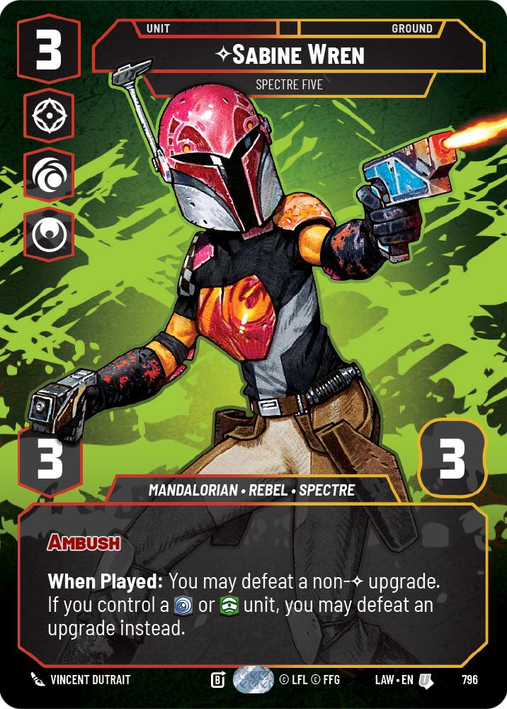 Sabine Wren - Spectre Five (Prestige) [LAW - 796]